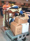 Dealer coming in on set up day Kevin Bronson.JPG (87842 bytes)